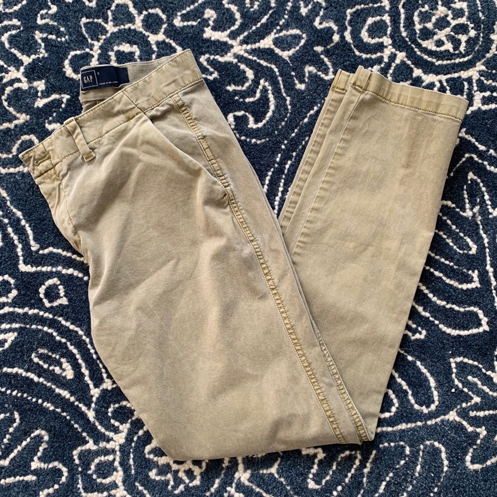 Gap cropped skinny pants